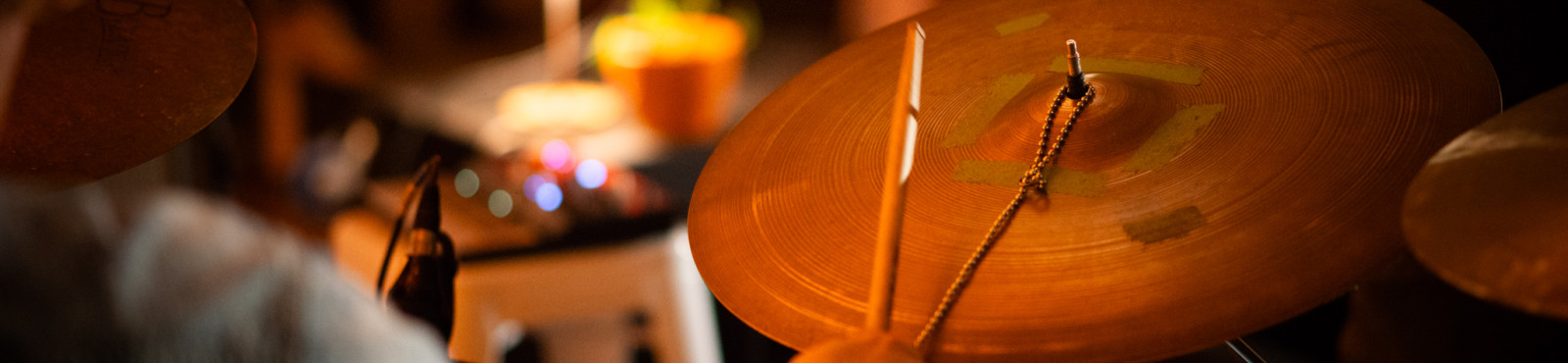 Someone playing drums / Photo by LP Chiasson